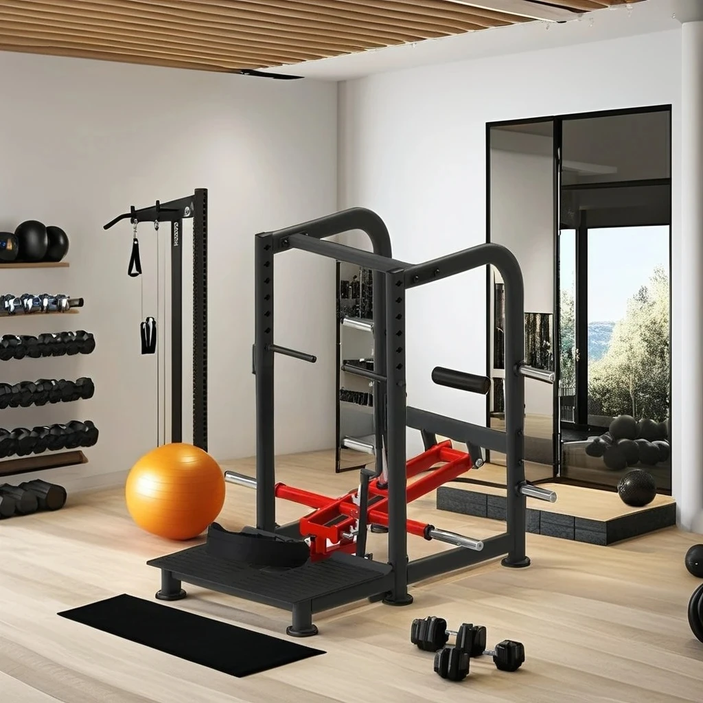 Commercial Gym Steel Strength Plate Loaded Belt Squat Machine Fitness Equipment
Commercial Gym Steel Strength Plate Loaded Belt Squat Machine Fitness Equipment
