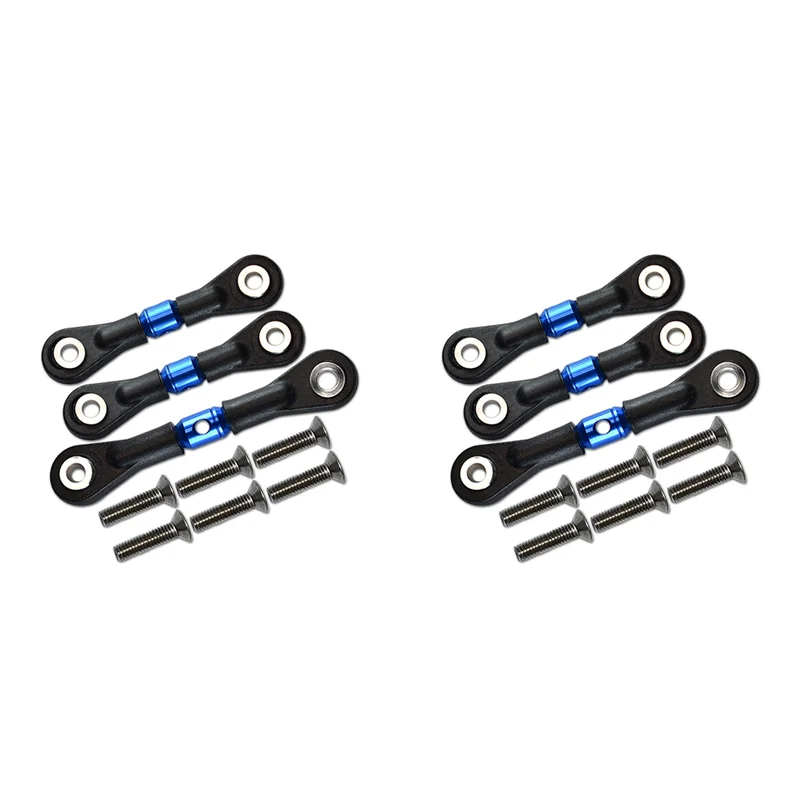 AS96-6 шт., рулевая тяга, сервопривод для Tamiya TT-02 TT-02T TT02 TT02T 1/10, обновления радиоуправляемого автомобиля, детали, аксессуары, синий
AS96-6 шт., рулевая тяга, сервопривод для Tamiya TT-02 TT-02T TT02 TT02T 1/10, обновления радиоуправляемого автомобиля, детали, аксессуары, синий
