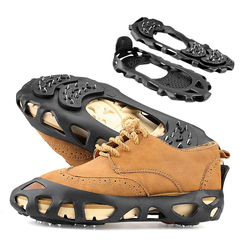 Ice Cleats Snow Traction Cleats for Walking on Snow and Ice Winter Outdoor Anti Slip Crampons for Hiking Snow
Ice Cleats Snow Traction Cleats for Walking on Snow and Ice Winter Outdoor Anti Slip Crampons for Hiking Snow