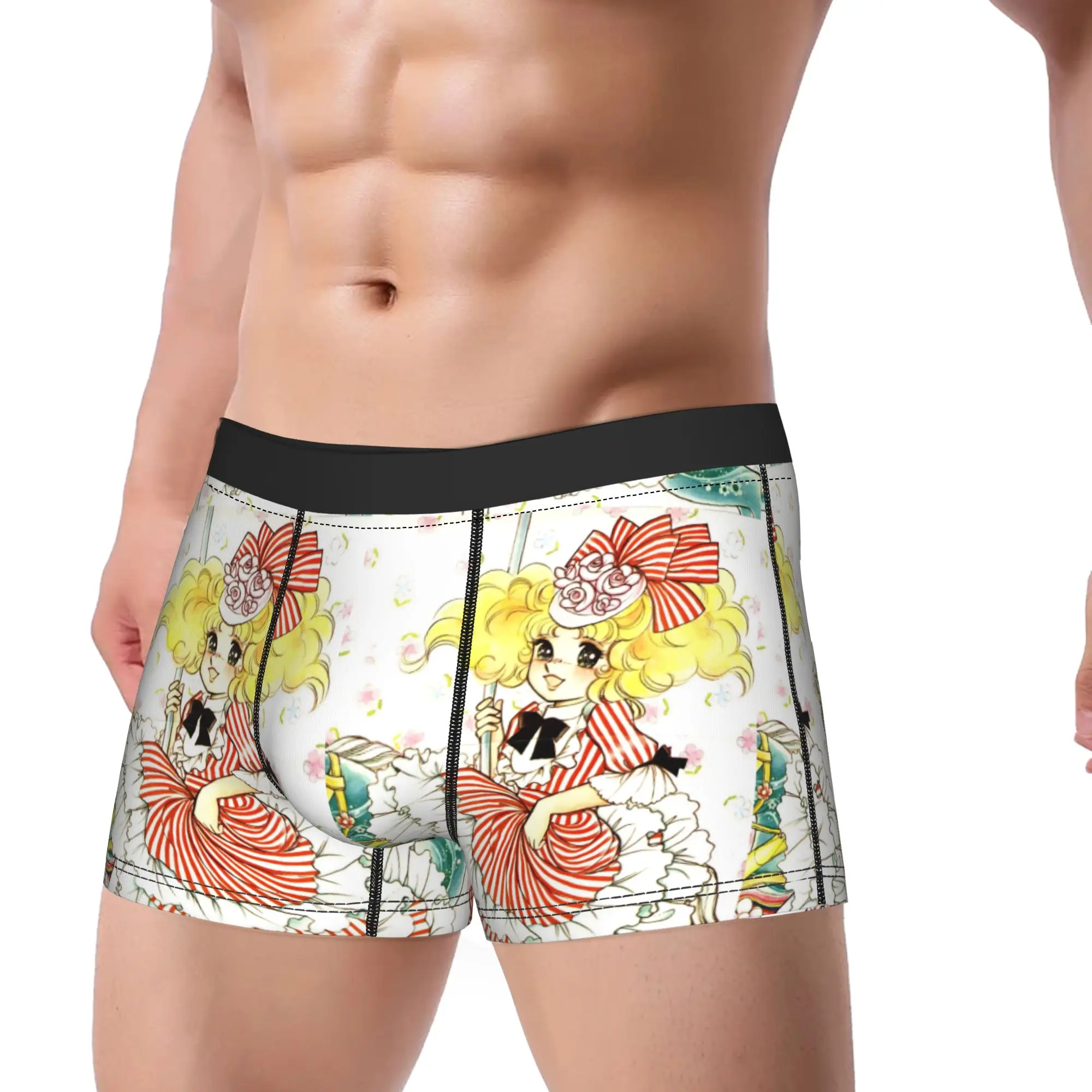 Candy Candy Manga Boxer Brief Underwear Quality Men Funny Boxer Shorts Design Plus Size Underpants
Candy Candy Manga Boxer Brief Underwear Quality Men Funny Boxer Shorts Design Plus Size Underpants