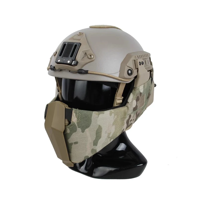 Тактическая морская маска FMA TMC Anti Riot FAST High Cut Visor
Тактическая морская маска FMA TMC Anti Riot FAST High Cut Visor