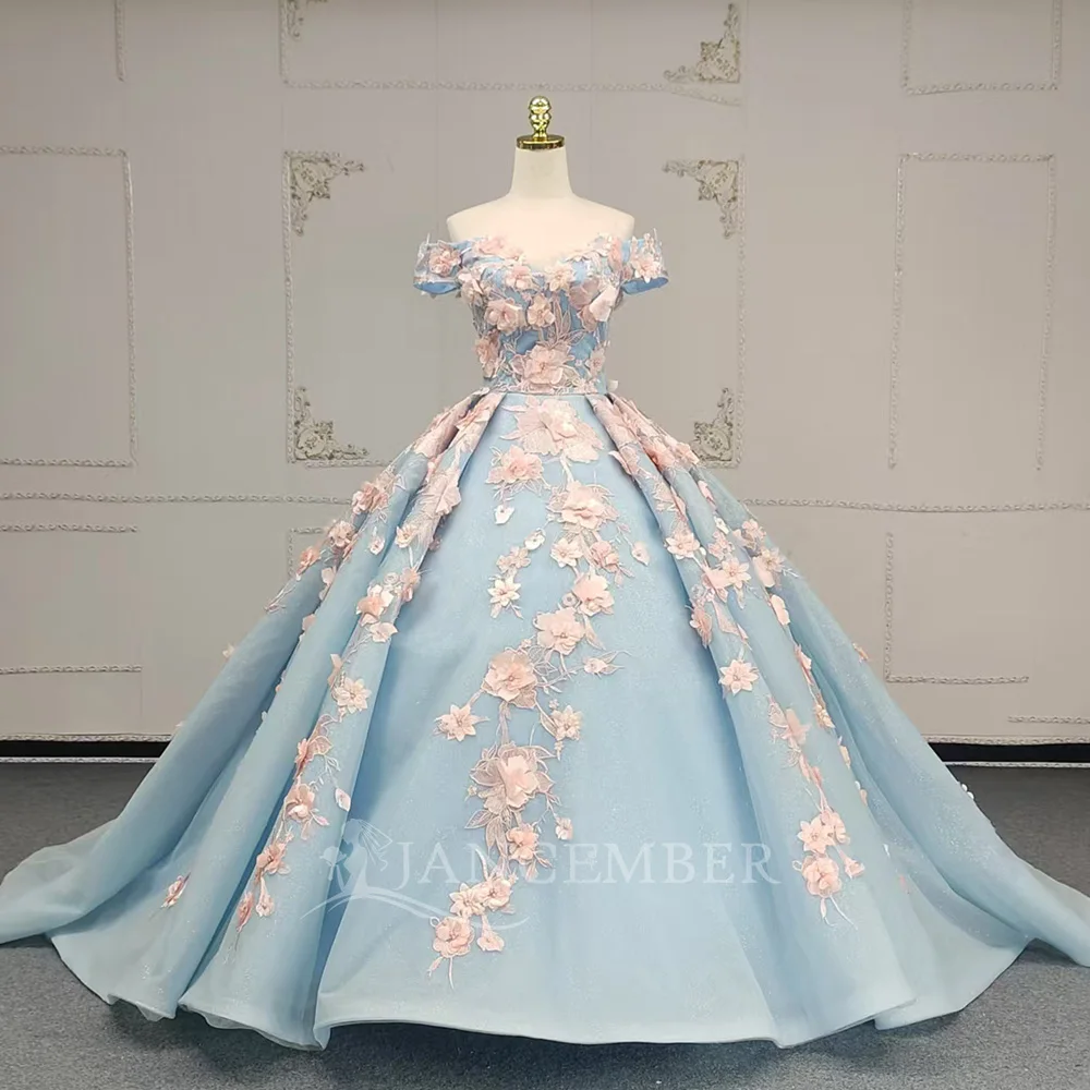 Off The Shoulder Appliques Ball Gown Quinceanera Dress 2025 Flowers Sweetheart vestidos de 15 años quinceañeras Customized
Off The Shoulder Appliques Ball Gown Quinceanera Dress 2025 Flowers Sweetheart vestidos de 15 años quinceañeras Customized