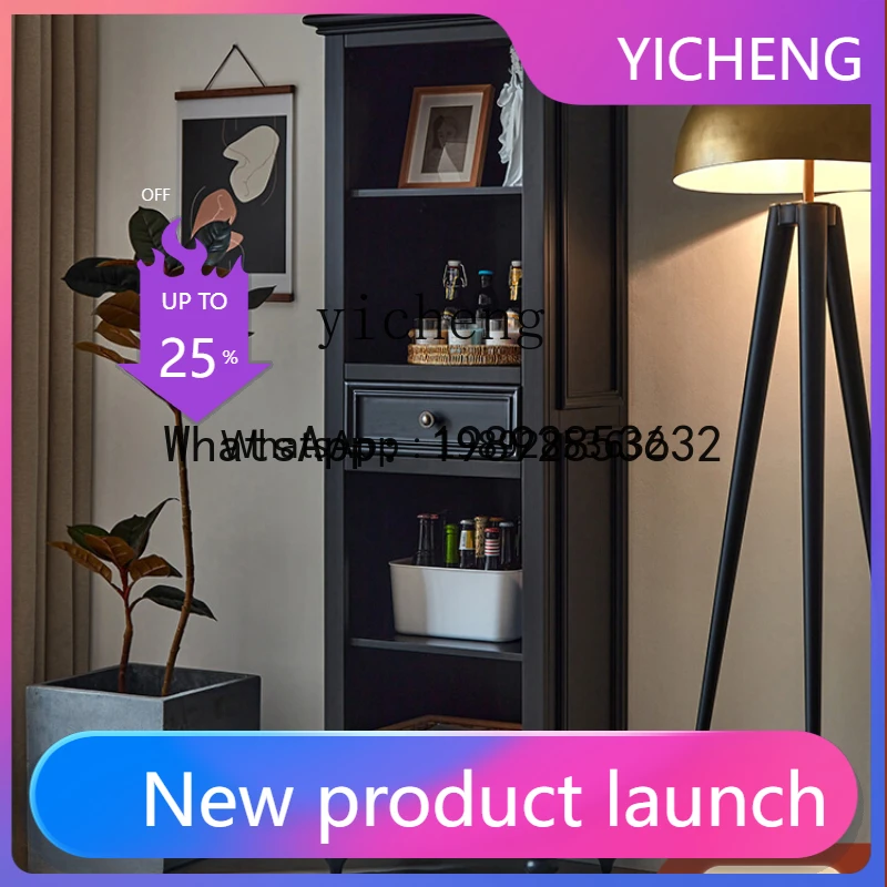 Solid Wood TV Cabinet Simple Black Small Apartment Storage Cabinet Modern Home Living Room Narrow Cabinet
Solid Wood TV Cabinet Simple Black Small Apartment Storage Cabinet Modern Home Living Room Narrow Cabinet