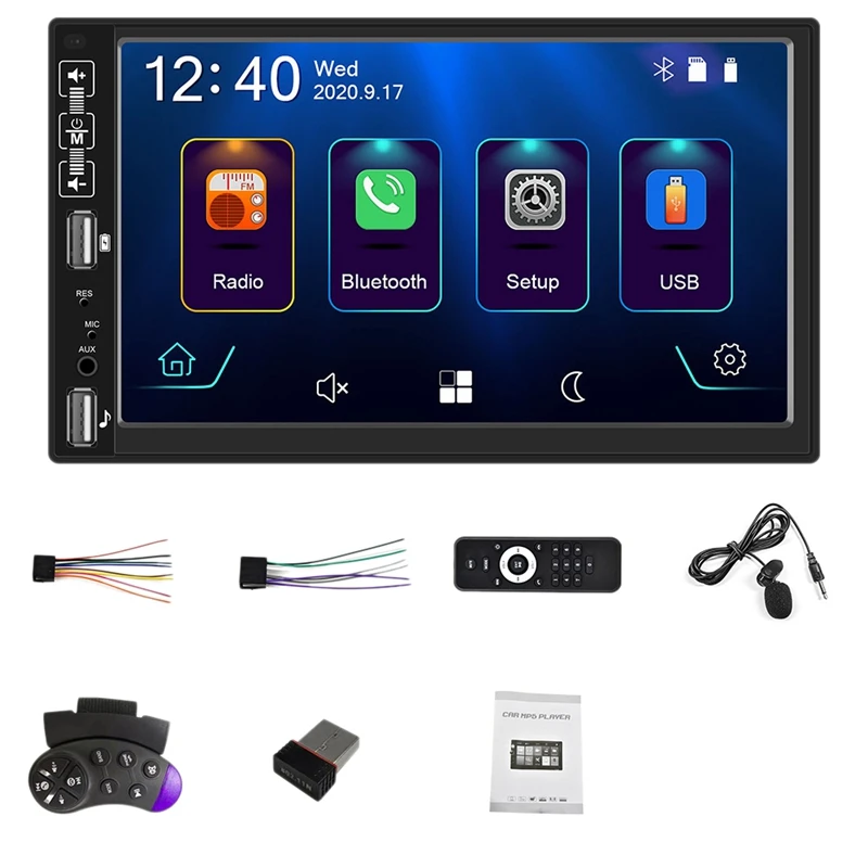 2 Din Carplay Android Auto Car Radio Universal 7 Inch For- Nissan Kia Toyota MP5 Player USB Port
2 Din Carplay Android Auto Car Radio Universal 7 Inch For- Nissan Kia Toyota MP5 Player USB Port