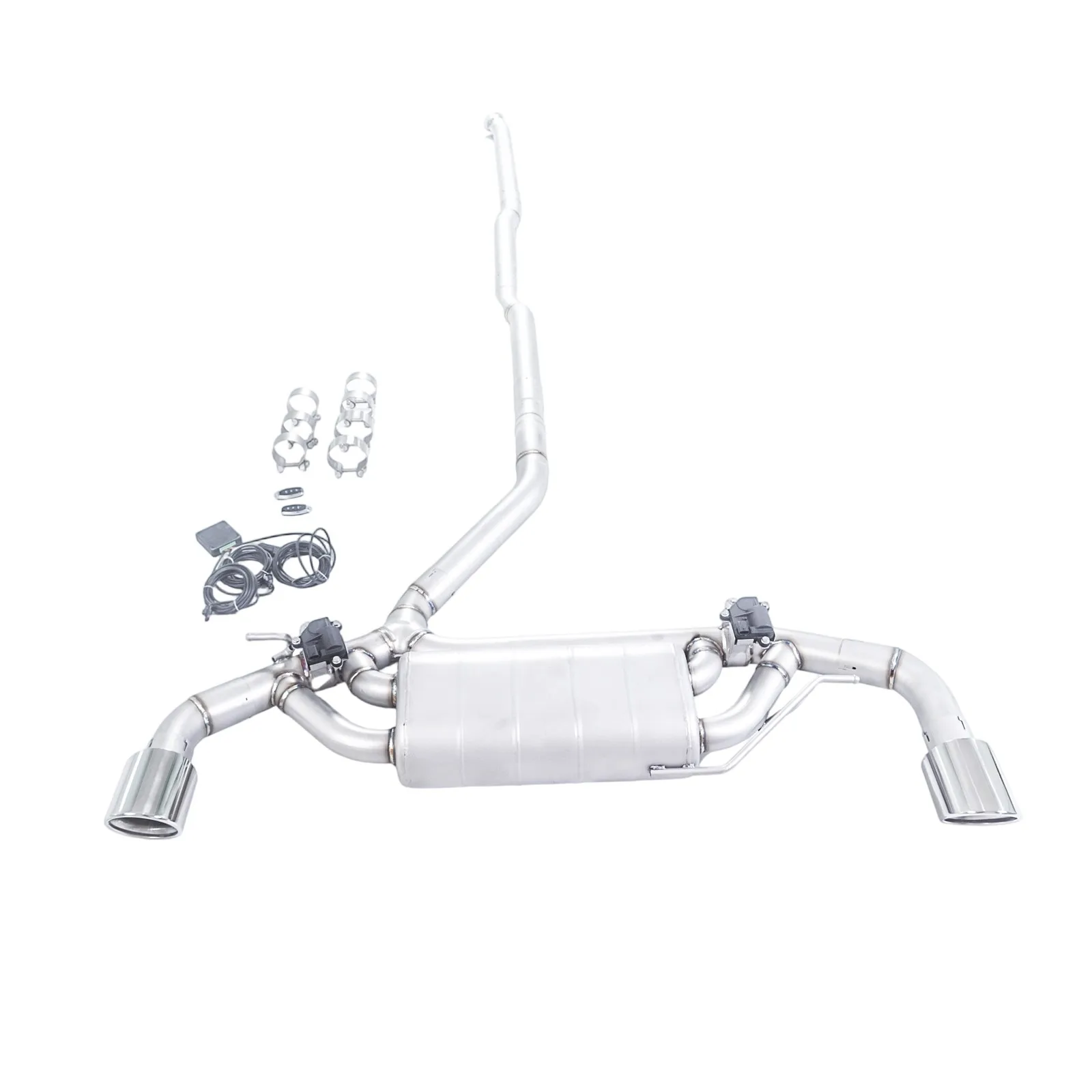 GFC Catback Exhaust Muffler for 2019 BMW 118i F40 1.5T,Car Electric Valve Exhaust System Is Made of SUS304 pipe
GFC Catback Exhaust Muffler for 2019 BMW 118i F40 1.5T,Car Electric Valve Exhaust System Is Made of SUS304 pipe