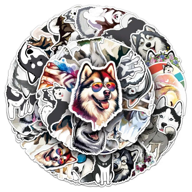 50pcs Cartoon Alaskan Dog Doodle Notebook Suitcase Pencil Case Desk Water Cup Children Creative Decorative Waterproof Stickers
50pcs Cartoon Alaskan Dog Doodle Notebook Suitcase Pencil Case Desk Water Cup Children Creative Decorative Waterproof Stickers