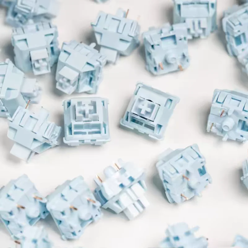 Huano Ice Blue Switch Linear Light Pressure 5pins Hot Swap Mechanical Gaming Keyboard Switch Custom Switches Factory Lubrication
Huano Ice Blue Switch Linear Light Pressure 5pins Hot Swap Mechanical Gaming Keyboard Switch Custom Switches Factory Lubrication