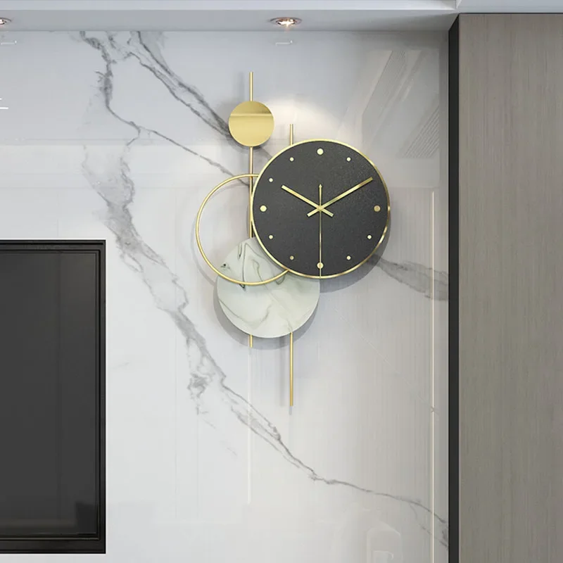 Kitchen Aesthetic Golden Wall Clock Minimalist Nordic Quiet Retro Wall Clock Simple Deco Cuisine Industrial Style
Kitchen Aesthetic Golden Wall Clock Minimalist Nordic Quiet Retro Wall Clock Simple Deco Cuisine Industrial Style