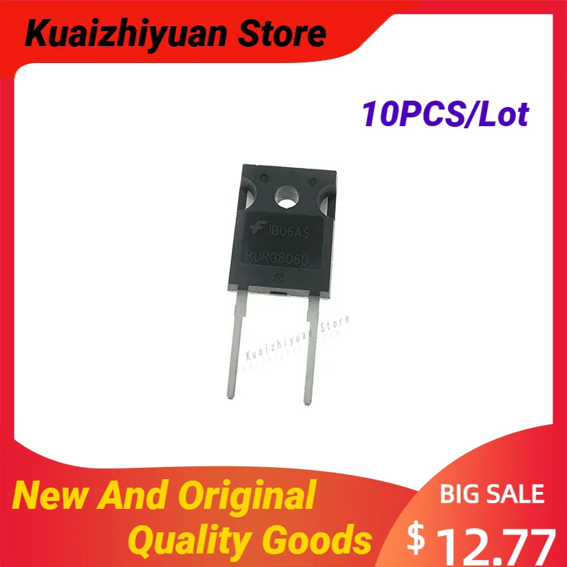 10PCS/Lot New And Original RURG8060 TO-247 80A 600V High Power Fast Recovery Rectifier Diode TO247 Quality Goods
10PCS/Lot New And Original RURG8060 TO-247 80A 600V High Power Fast Recovery Rectifier Diode TO247 Quality Goods