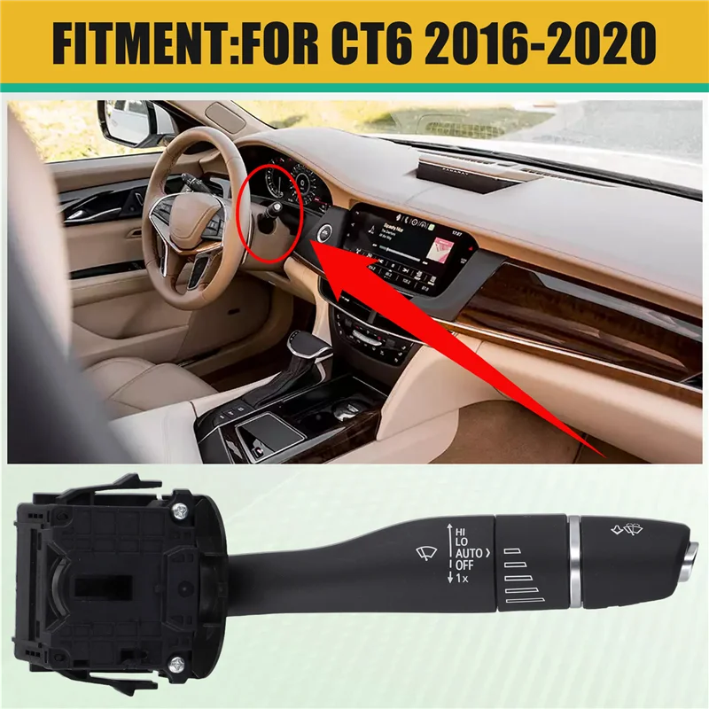 Car Wiper Switch Replacement Assembly 84618987 84486523 84180384 For Cadillac CT6 2016-2020
Car Wiper Switch Replacement Assembly 84618987 84486523 84180384 For Cadillac CT6 2016-2020