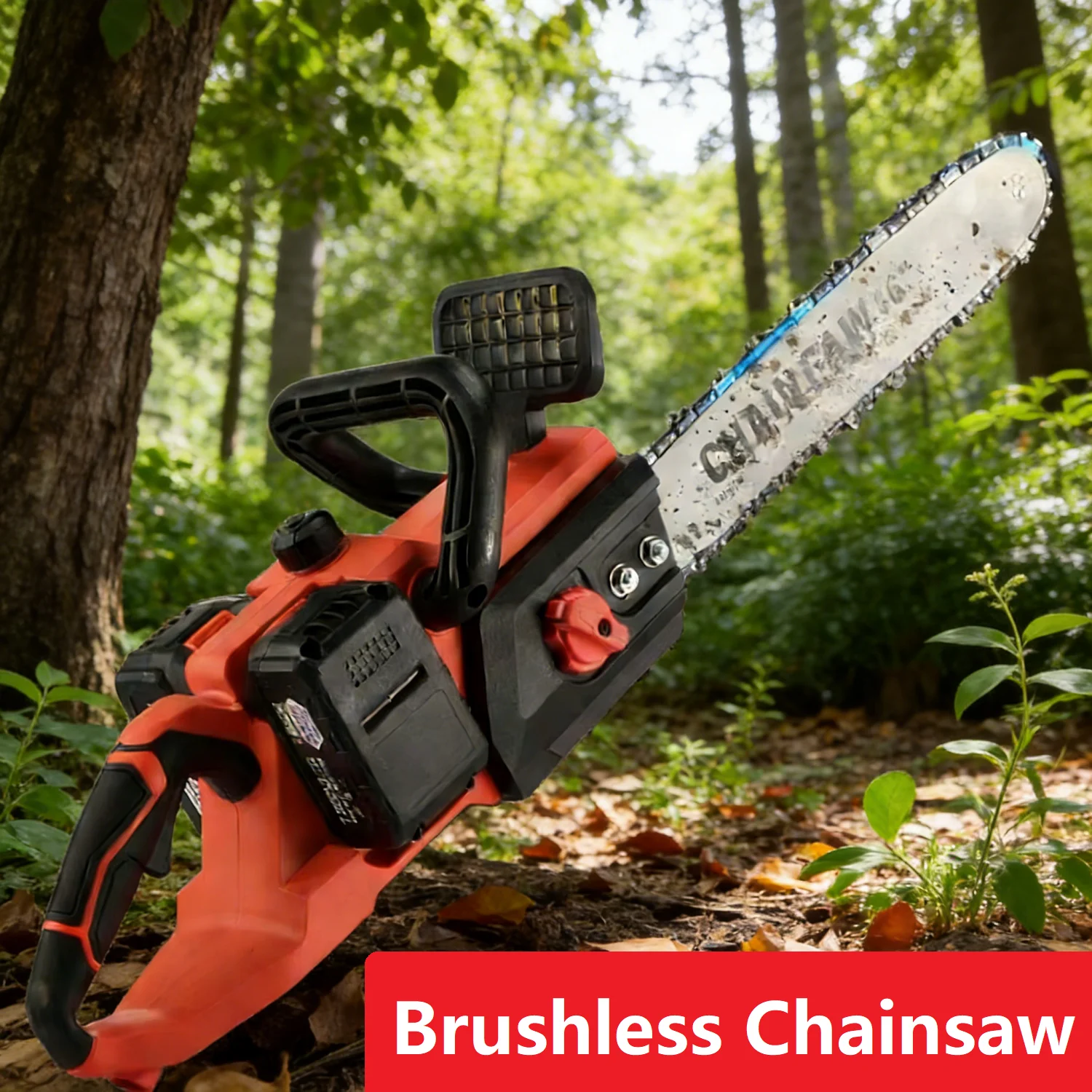 16 Inch Brushless Electric Chain Saw High Power Lithium Battery Chainsaw for Heavy Duty Tree Cutting, Logging & Landscaping
16 Inch Brushless Electric Chain Saw High Power Lithium Battery Chainsaw for Heavy Duty Tree Cutting, Logging & Landscaping