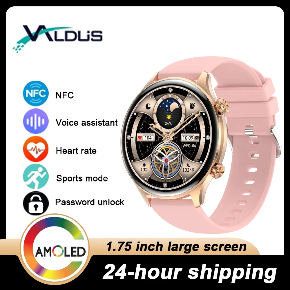 VALDUS 2025 Новые умные часы VS63 Pro Bluetooth-вызов NFC Голосовое управление Обнаружение сердечного ритма Спортивный режим Разблокировка пароля Смарт-часы
VALDUS 2025 Новые умные часы VS63 Pro Bluetooth-вызов NFC Голосовое управление Обнаружение сердечного ритма Спортивный режим Разблокировка пароля Смарт-часы