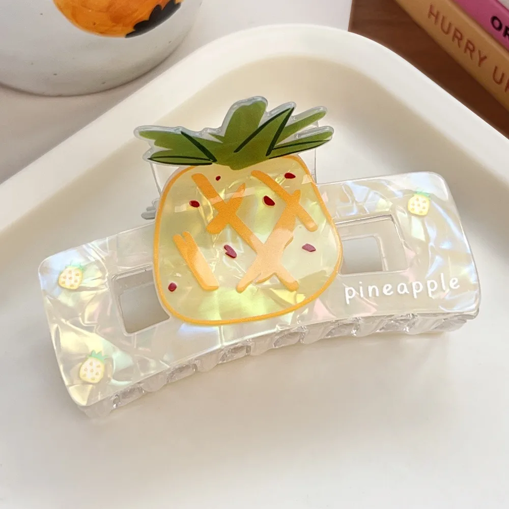 Заколка-краб для волос в форме клубники и арбуза, милая фруктовая заколка из ацетата, нежная заколка-краб для хвоста, на каждый день
Заколка-краб для волос в форме клубники и арбуза, милая фруктовая заколка из ацетата, нежная заколка-краб для хвоста, на каждый день