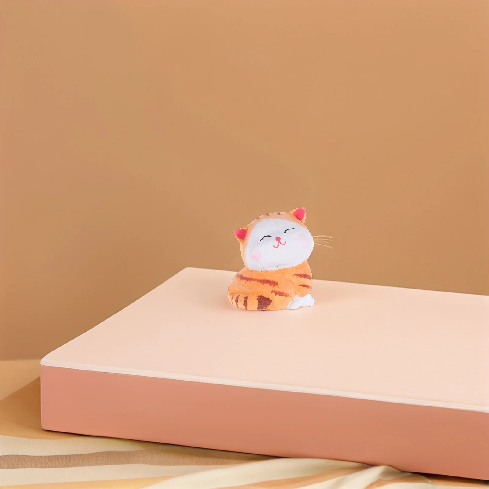 Hand-Carved Wooden Cat Sculpture Miniature Wood Kitten Ornament Desktop Decoration Vintage Animal Statue Cat Statues
Hand-Carved Wooden Cat Sculpture Miniature Wood Kitten Ornament Desktop Decoration Vintage Animal Statue Cat Statues