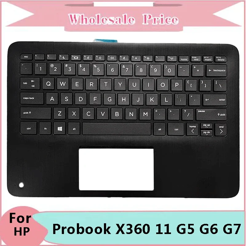 Оригинальный новый чехол для ноутбука Probook X360 11 G5 G6 G7 EE, упор для рук, верхний чехол C, чехол с клавиатурой с подсветкой в США
Оригинальный новый чехол для ноутбука Probook X360 11 G5 G6 G7 EE, упор для рук, верхний чехол C, чехол с клавиатурой с подсветкой в США