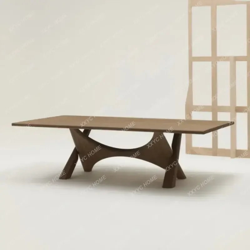 Solid Wood Home Dining TableLiving Room Integrated Designer Desk Worktable Desk Long Table
Solid Wood Home Dining TableLiving Room Integrated Designer Desk Worktable Desk Long Table
