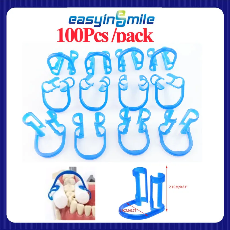 EASYINSMILE стоматологический держатель для ватных рулонов, одноразовые держатели для синих зубов, пластиковый материал для лечения стоматологической клиники
EASYINSMILE стоматологический держатель для ватных рулонов, одноразовые держатели для синих зубов, пластиковый материал для лечения стоматологической клиники
