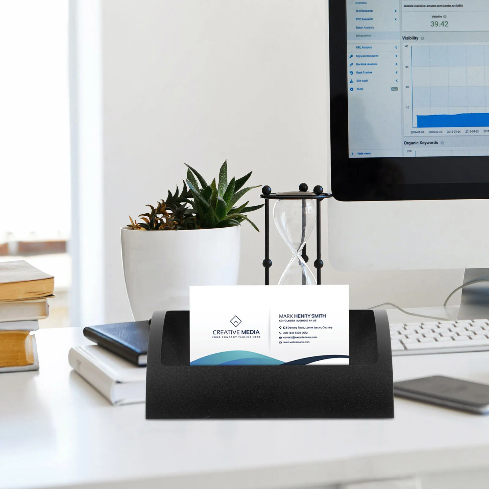 Business Cards Holder Metal Desktop ganizer Rack Display for Note Cards s Table Card Black Name Holder DIY Decor
Business Cards Holder Metal Desktop ganizer Rack Display for Note Cards s Table Card Black Name Holder DIY Decor