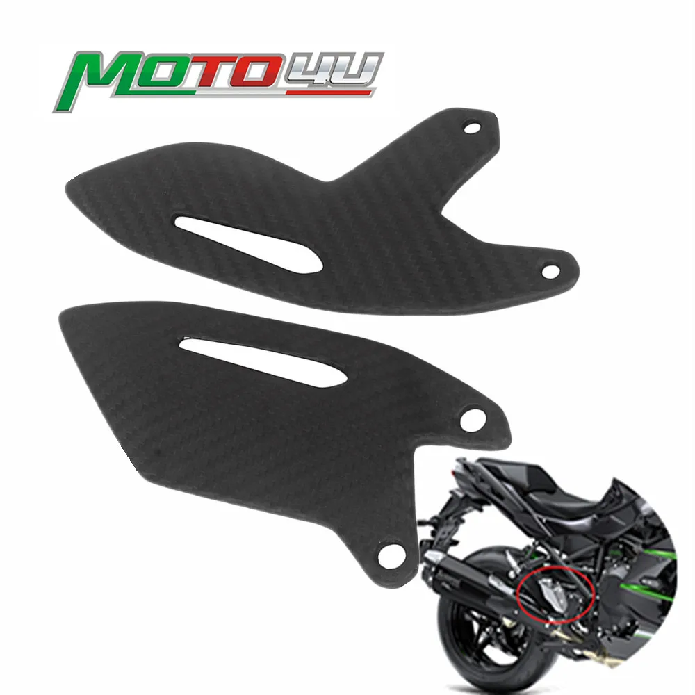 MOTO4U For KAWASAKI H2R H2 2015 - 2024 100% Carbon Fiber Rear Heel Guard Footrest Plate Motorcycle Rear Foot Wing Protector
MOTO4U For KAWASAKI H2R H2 2015 - 2024 100% Carbon Fiber Rear Heel Guard Footrest Plate Motorcycle Rear Foot Wing Protector