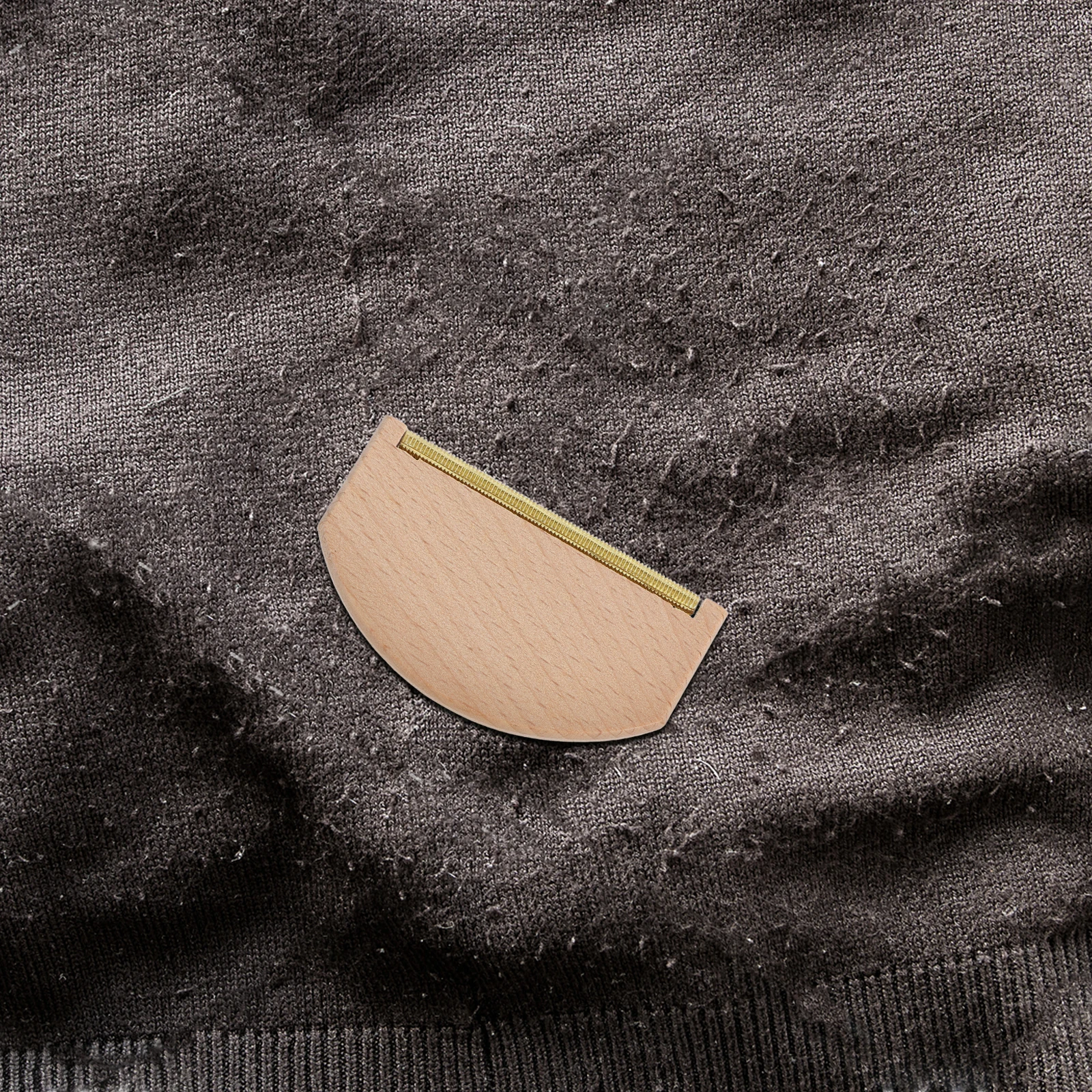 Wood Handle Wool Cashmere Sweater Comb Fabric Pilling Remover Golden Strip Beige Manual Defuzzer Tool Clothes Knitwear Lint
Wood Handle Wool Cashmere Sweater Comb Fabric Pilling Remover Golden Strip Beige Manual Defuzzer Tool Clothes Knitwear Lint