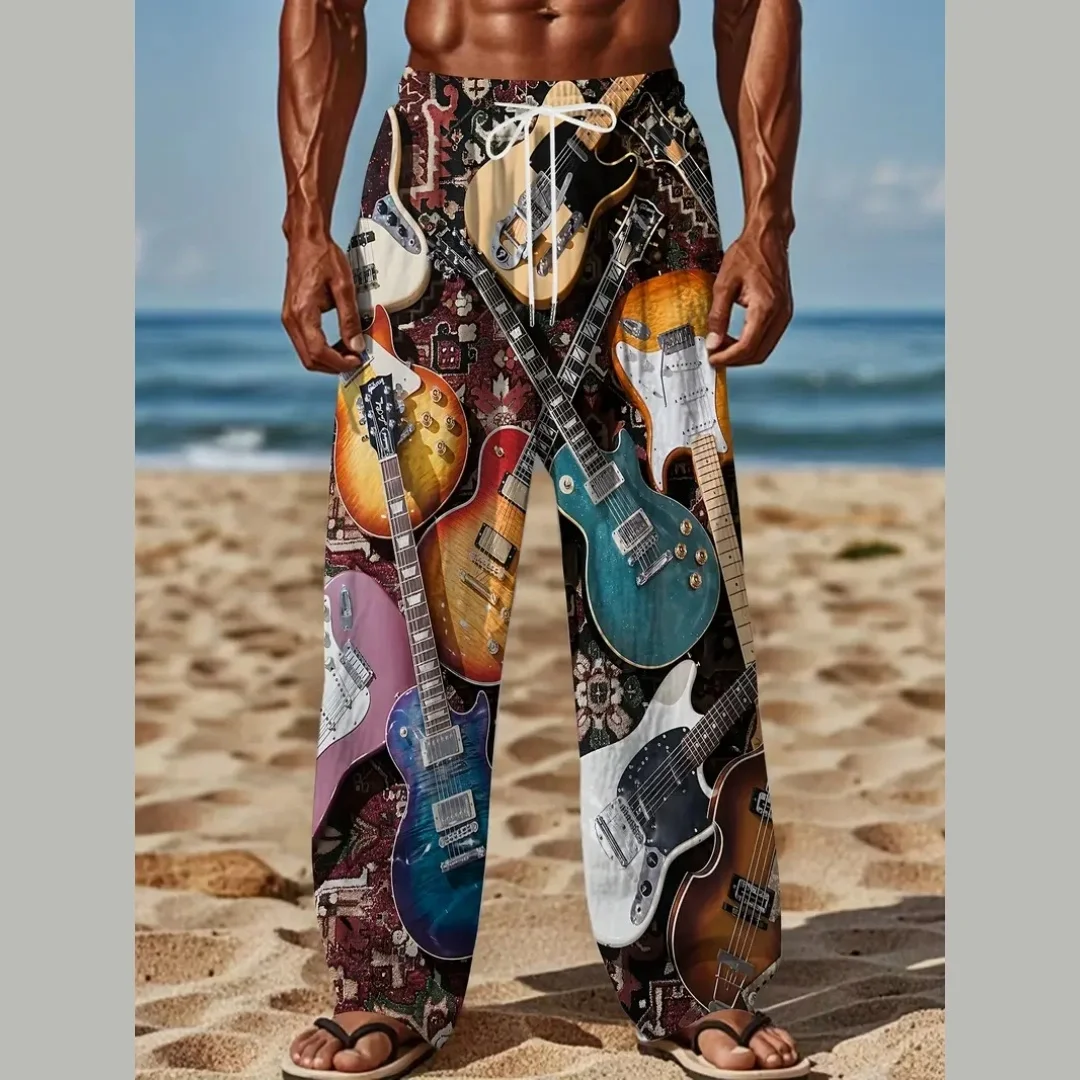 Men's straight leg pants, European and American trend 3D printed versatile casual pants, sports pants, loose retro drape pants
Men's straight leg pants, European and American trend 3D printed versatile casual pants, sports pants, loose retro drape pants