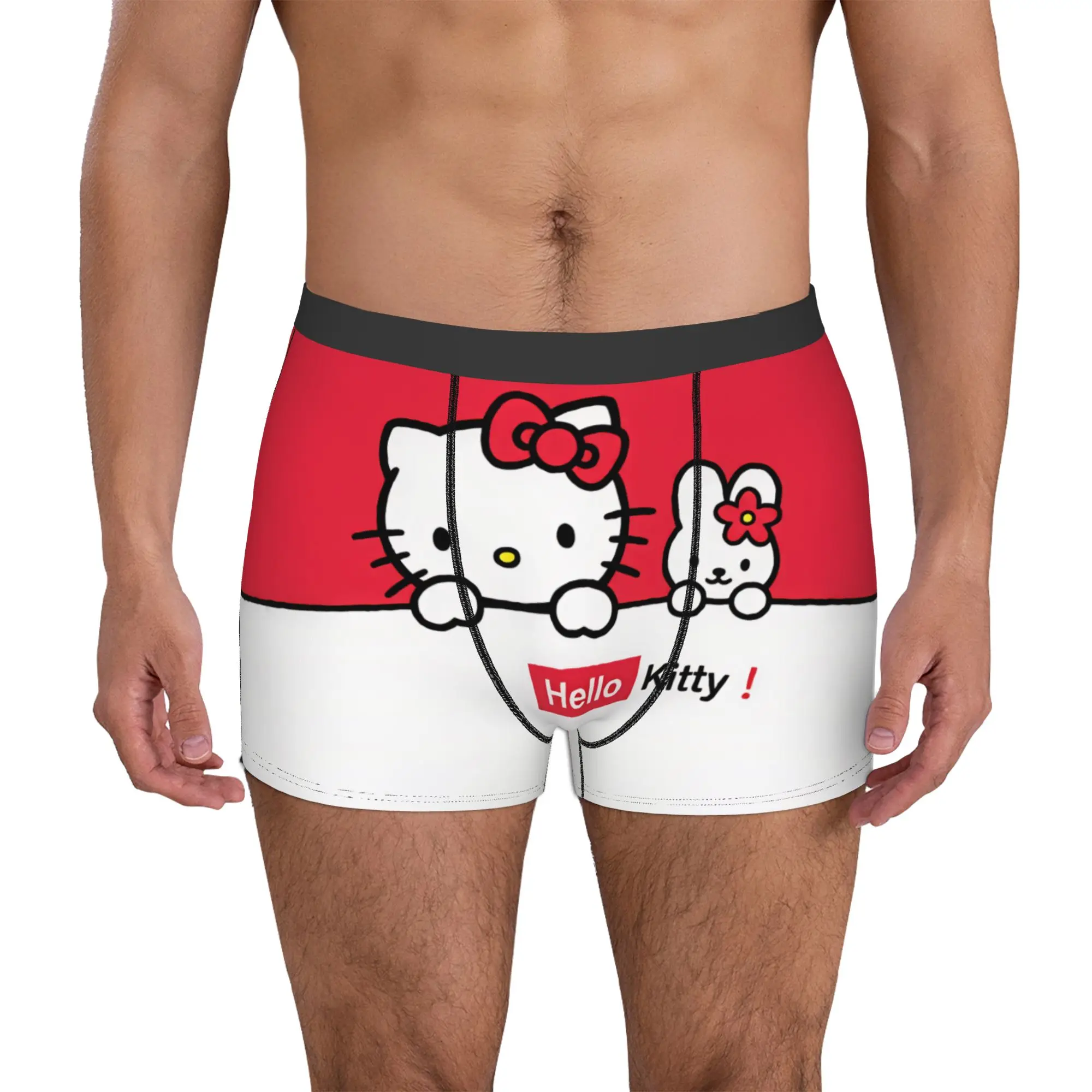 Japan Anime Hello Kitty Polka Dot Boxers Shorts Men Cartoon Colorful Circles Briefs Underwear Cool Underpants
Japan Anime Hello Kitty Polka Dot Boxers Shorts Men Cartoon Colorful Circles Briefs Underwear Cool Underpants