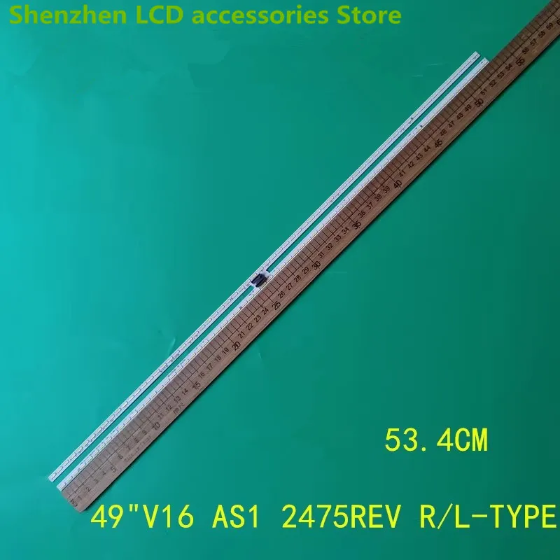Для LG 49UH850V 49V16 AS1 2475REV RL-TYPE 6916L2475A 6916L2476A 53,4 см 66 светодиодов 100% новая светодиодная подсветка
Для LG 49UH850V 49V16 AS1 2475REV RL-TYPE 6916L2475A 6916L2476A 53,4 см 66 светодиодов 100% новая светодиодная подсветка