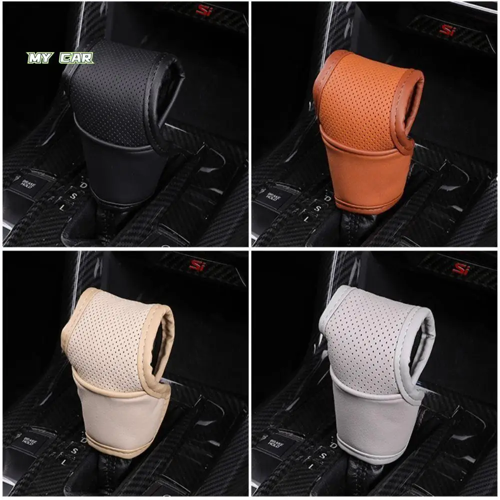 Universal Car Gear Shift Cover Non-Slip Wear-resistant Gear Shifter Knob Covers Genuine Leather Comfortable Grip
Universal Car Gear Shift Cover Non-Slip Wear-resistant Gear Shifter Knob Covers Genuine Leather Comfortable Grip