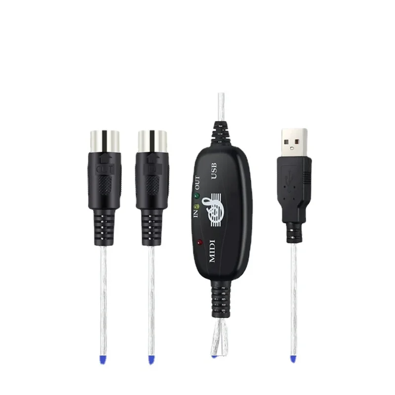 ProudTech USB MIDI Cable - USB 2.0 MIDI Cable - MIDI Editing Cable for Electronic Keyboards - AY03
ProudTech USB MIDI Cable - USB 2.0 MIDI Cable - MIDI Editing Cable for Electronic Keyboards - AY03