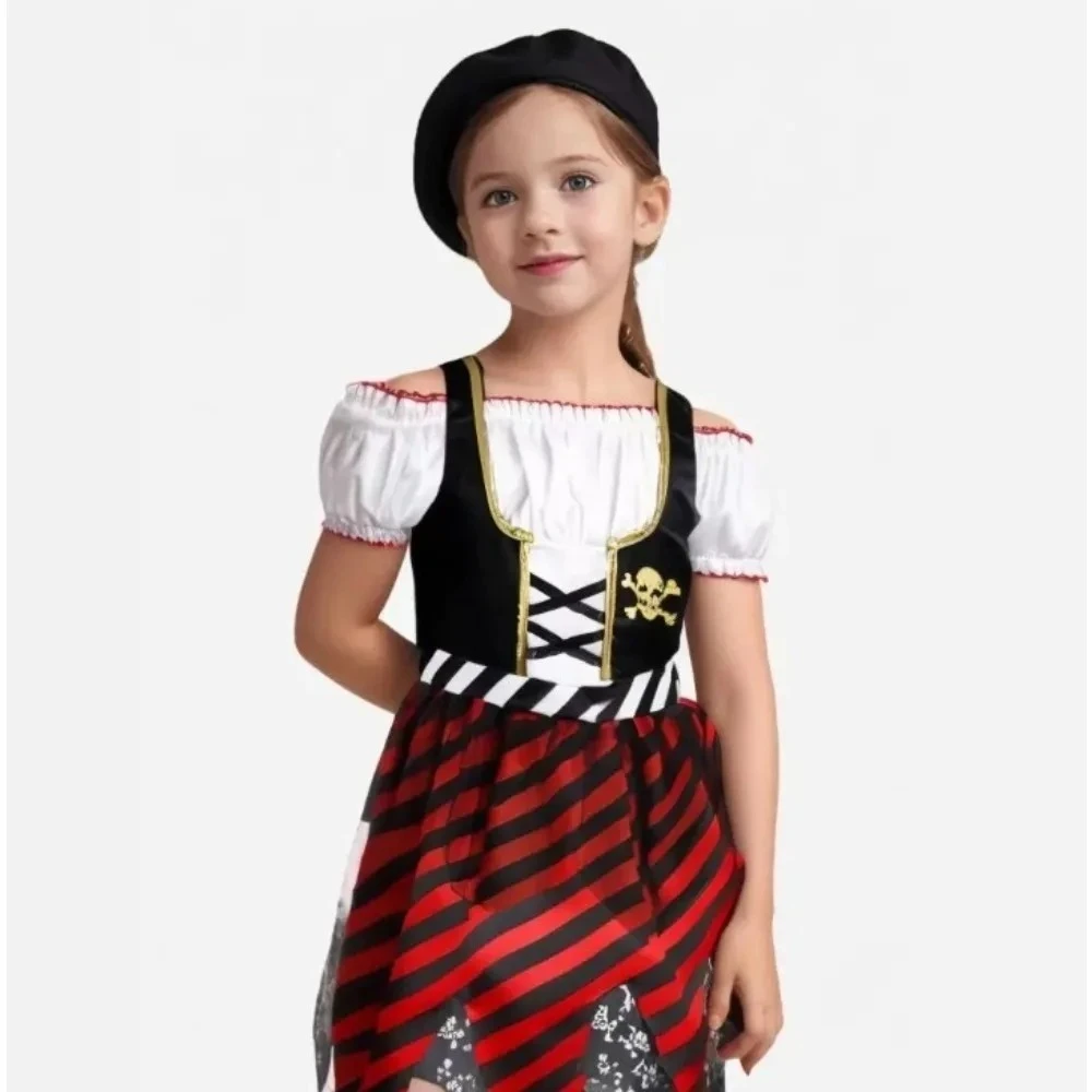 Deluxe Pirate Costume Buccaneer Princess Dress Halloween Cosplay Costumes Stage Performance Costume Send Eye Mask
Deluxe Pirate Costume Buccaneer Princess Dress Halloween Cosplay Costumes Stage Performance Costume Send Eye Mask