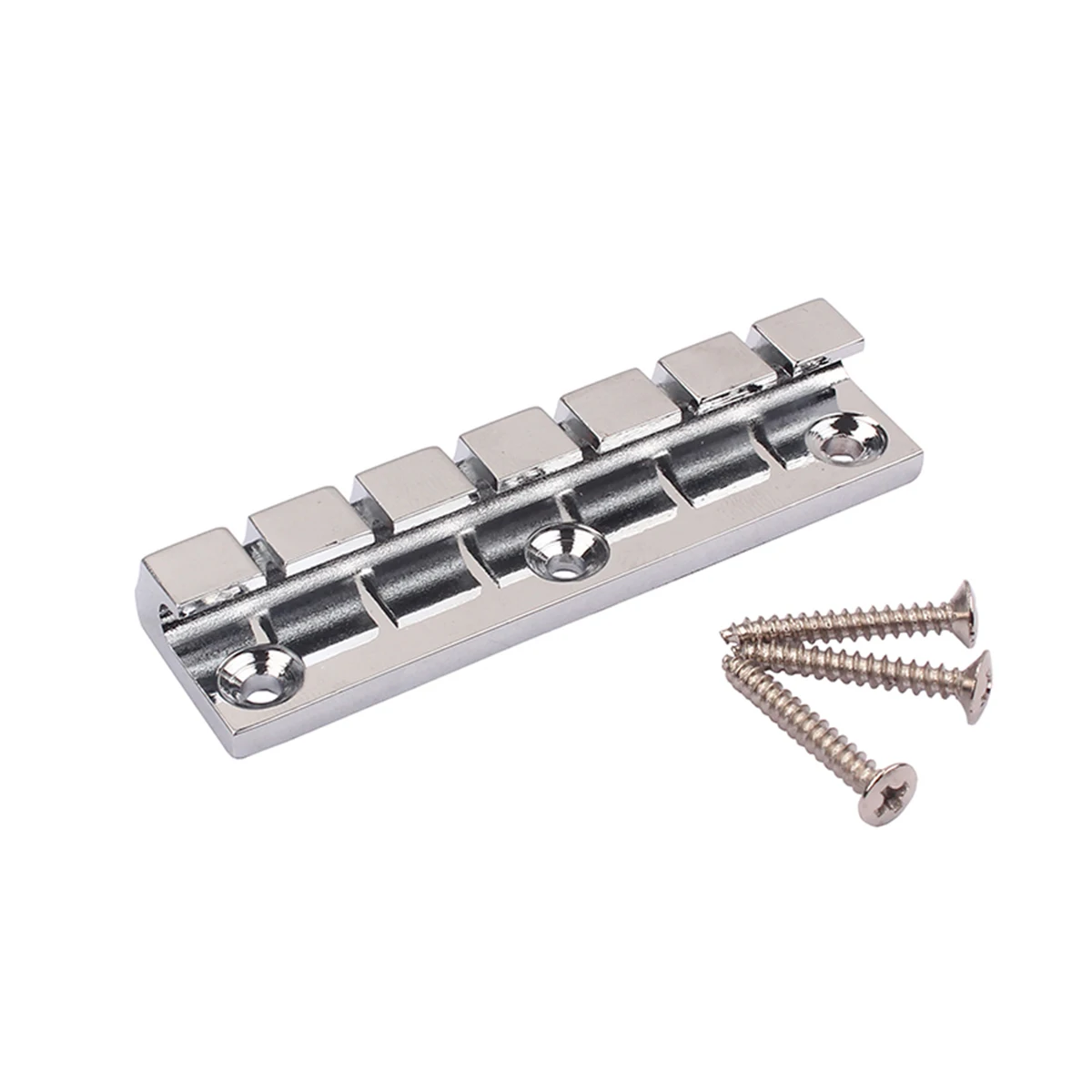 1PC Metal Rust Resistant Lightweight Replacement Parts Six String Saddle Polished Bass Guitar Bridge Guitar
1PC Metal Rust Resistant Lightweight Replacement Parts Six String Saddle Polished Bass Guitar Bridge Guitar