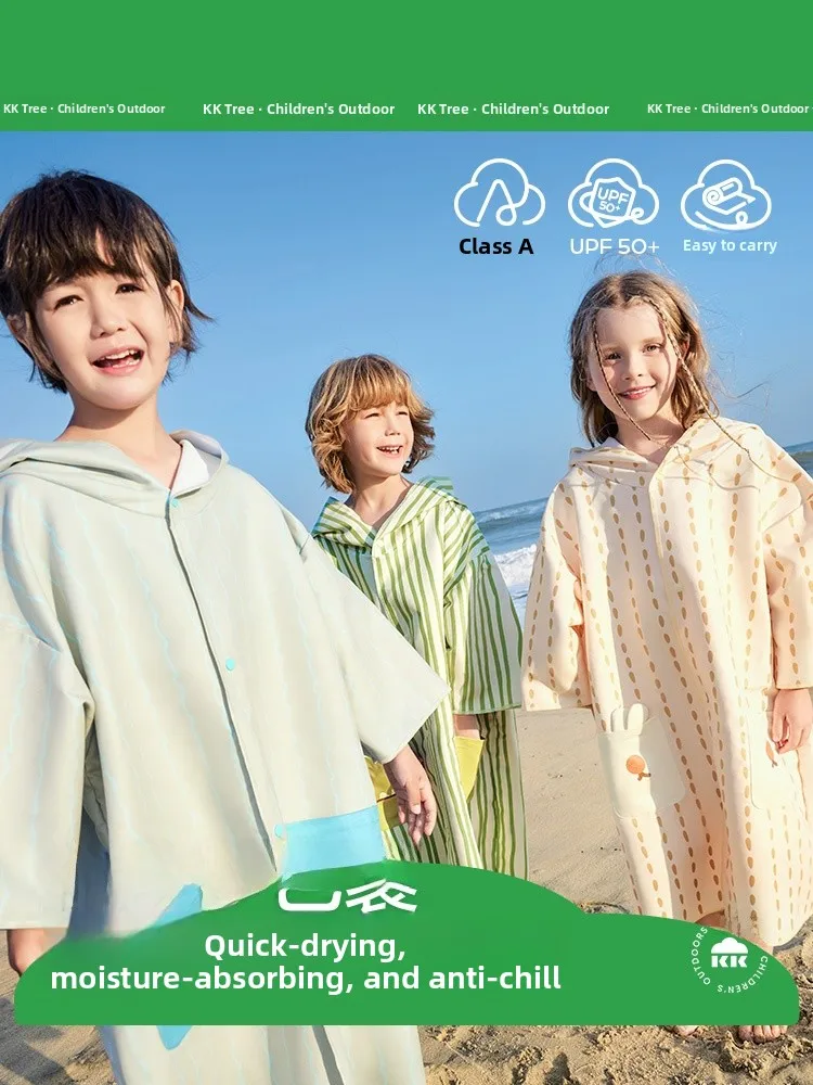 KK Tree Quick Dry Beach Towel Children's Swimming Robe Baby Beach Cloth Boys And Girls Swimming Cloak Sport Yoga Fitness Fans...
KK Tree Quick Dry Beach Towel Children's Swimming Robe Baby Beach Cloth Boys And Girls Swimming Cloak Sport Yoga Fitness Fans...