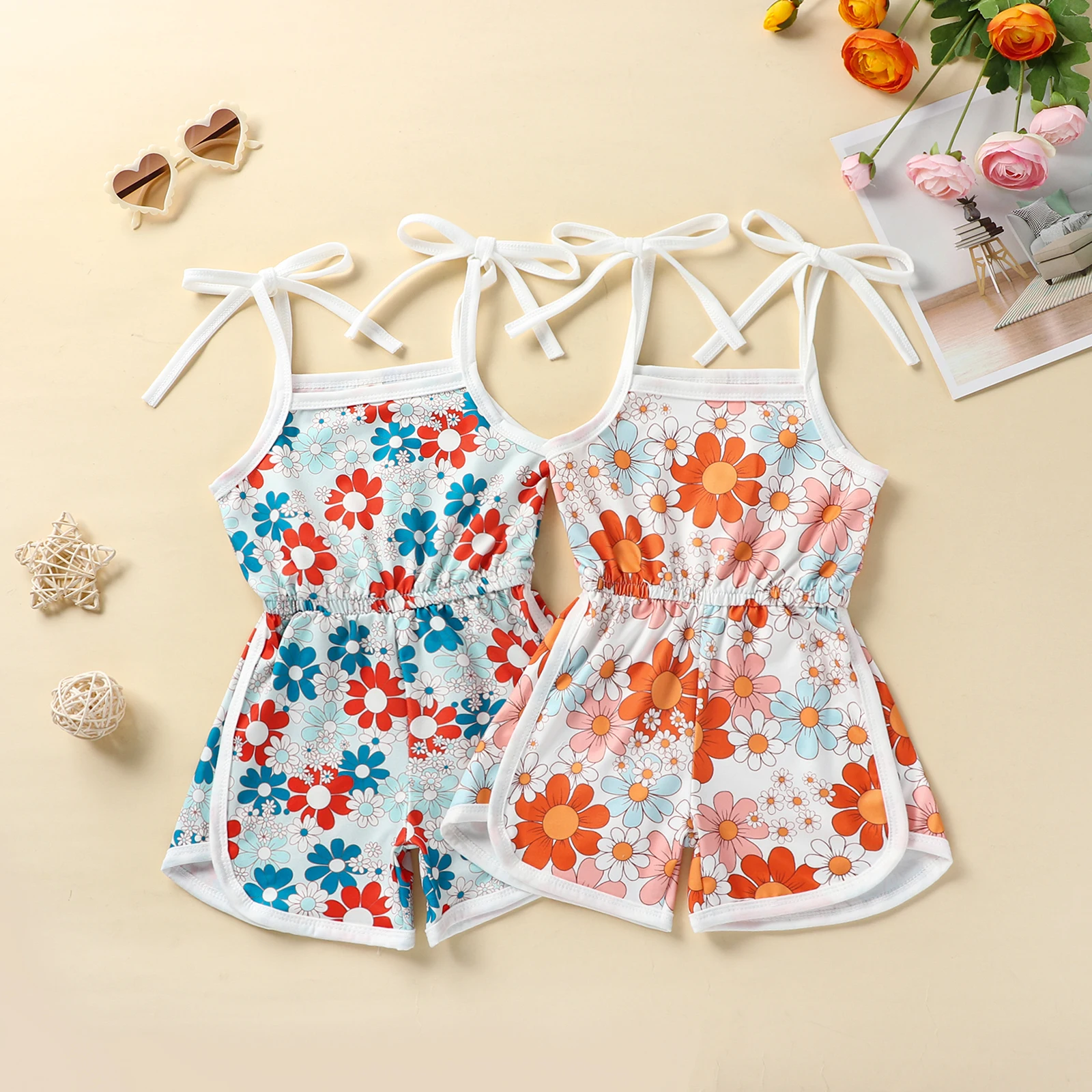 2023-04-17 Liotaitiin 0-5Years Toddler Baby Girls Summer Romper Sleeveless Floral Print Tie Strap Jumpsuit Shorts
2023-04-17 Liotaitiin 0-5Years Toddler Baby Girls Summer Romper Sleeveless Floral Print Tie Strap Jumpsuit Shorts
