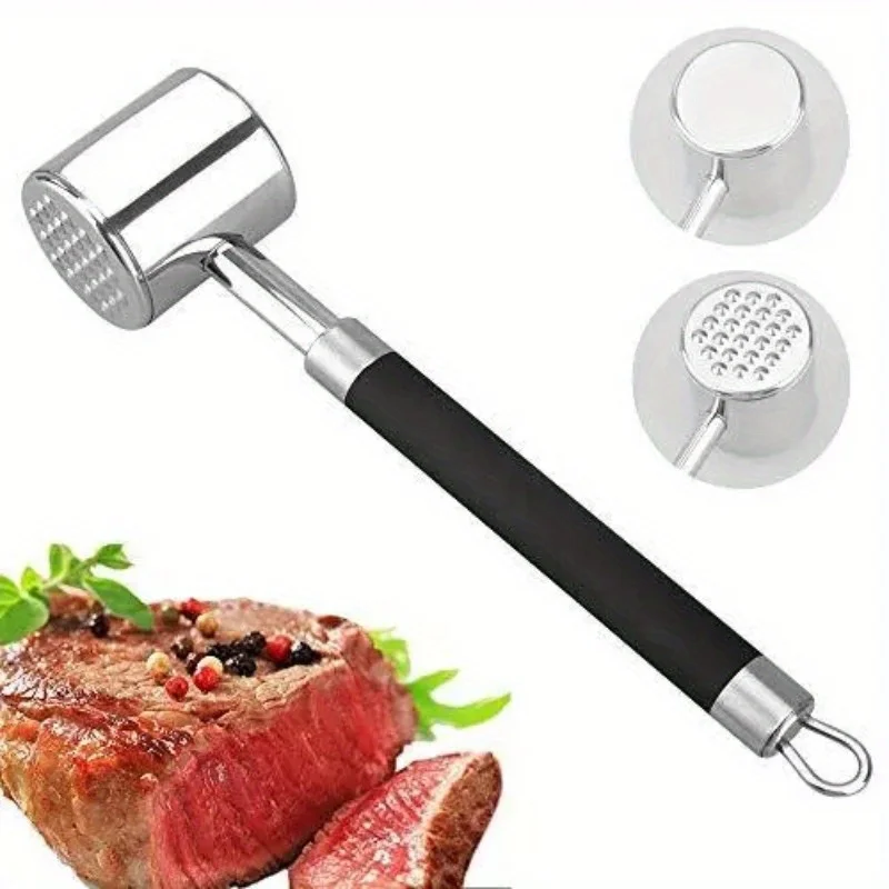 Meat Tenderizer Stainless Steel Chicken Veal Cutlets Meat Tenderizer Tool Meat Pounder Flattener Non-SLIP Grip
Meat Tenderizer Stainless Steel Chicken Veal Cutlets Meat Tenderizer Tool Meat Pounder Flattener Non-SLIP Grip