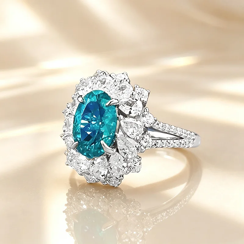 Luxury Sparkling 6x9mm High Carbon Diamond Women Ring - 925 Sterling Silver Bridal Wedding Engagement Jewelry Gift-Size 5~9
Luxury Sparkling 6x9mm High Carbon Diamond Women Ring - 925 Sterling Silver Bridal Wedding Engagement Jewelry Gift-Size 5~9