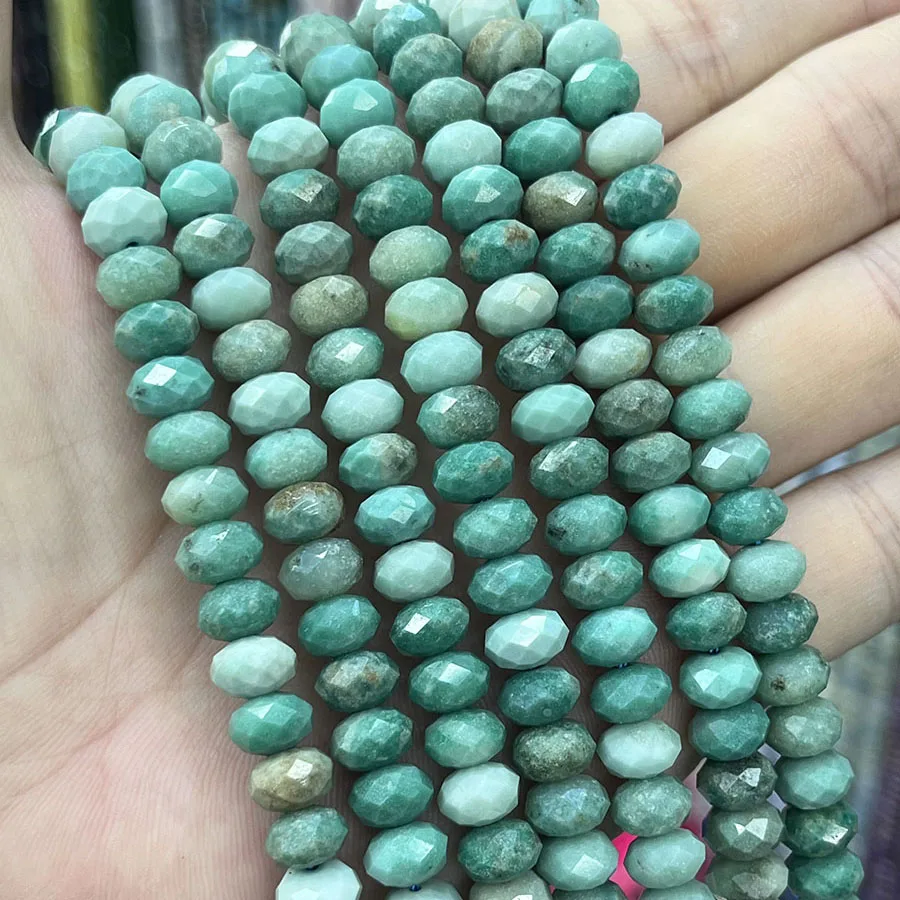 Natural Turquoise Agate Stone Disc Bead Small Section Loose Beads for Jewelry Making DIY Manual Necklace Bracelet 15''5x8mm
Natural Turquoise Agate Stone Disc Bead Small Section Loose Beads for Jewelry Making DIY Manual Necklace Bracelet 15''5x8mm