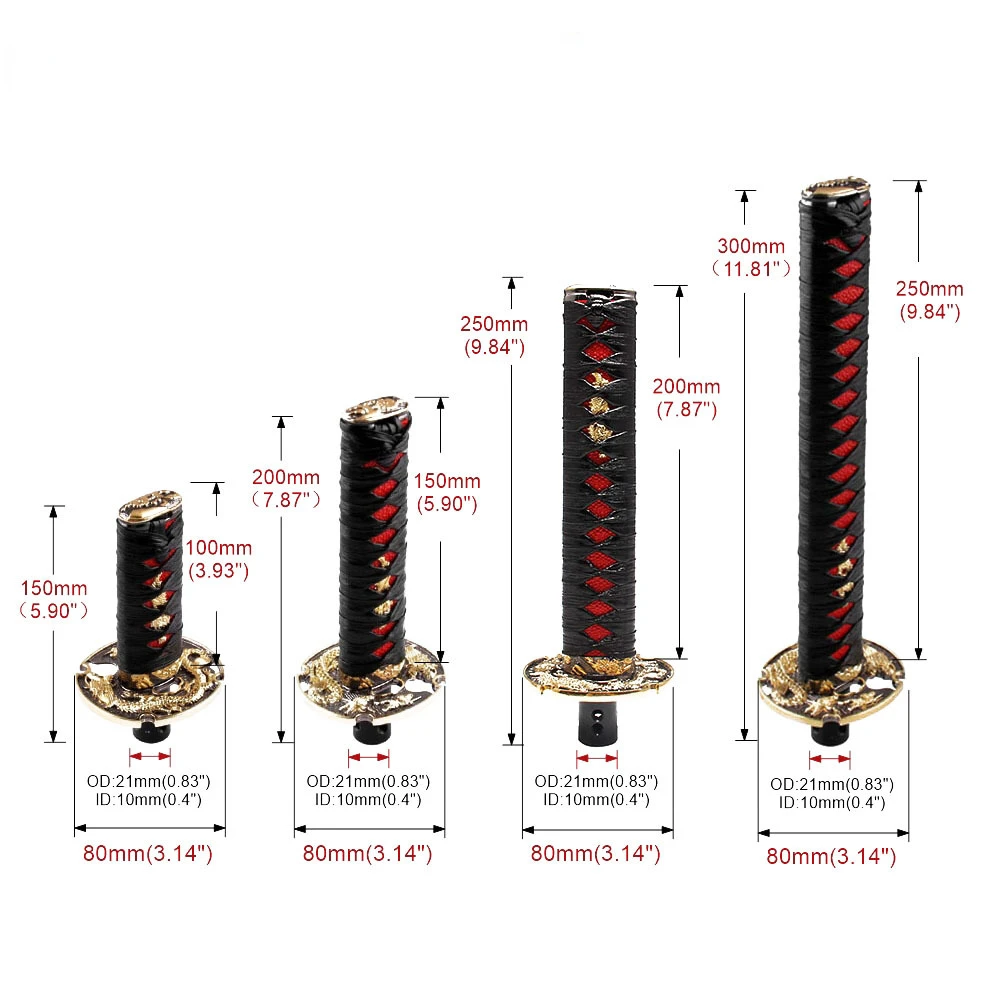Universal Samurai Gearbox handle gear lever knob 250MM Automatic Transmission handle with Button car gear lever
Universal Samurai Gearbox handle gear lever knob 250MM Automatic Transmission handle with Button car gear lever
