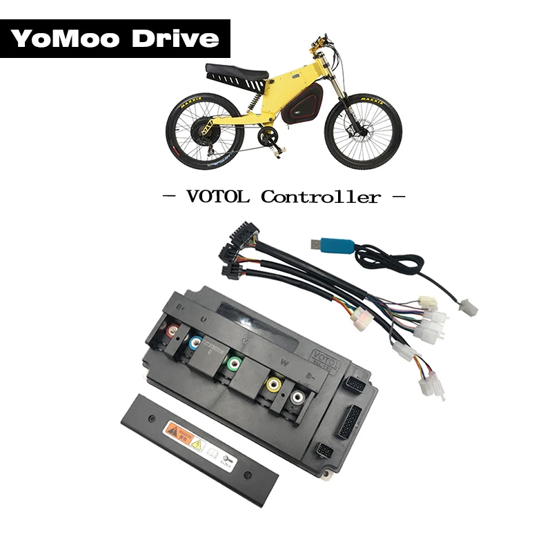 VOTOL Controller EM150 EM150S EM-150 48V-72V DC 150A Programmable Brushless BLDC PMSM Sine Wave for QS Wheel 3-4kw Motor
VOTOL Controller EM150 EM150S EM-150 48V-72V DC 150A Programmable Brushless BLDC PMSM Sine Wave for QS Wheel 3-4kw Motor