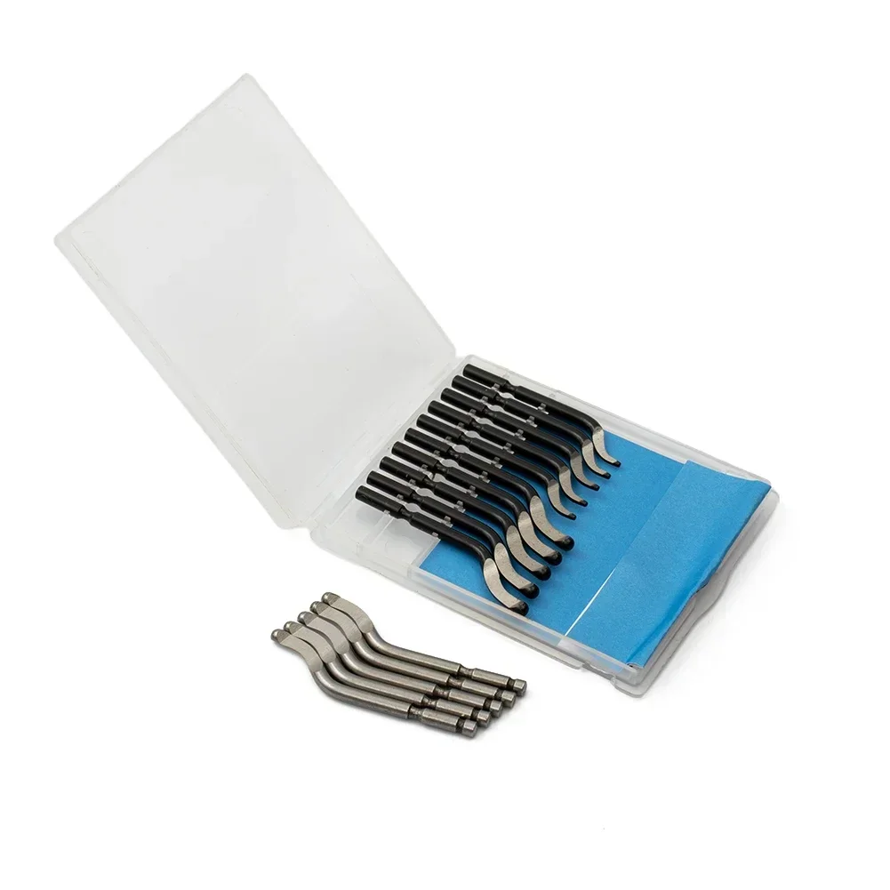 Aluminum Steel Burr Removing 1 Aluminum Alloy Handle Tool 15PC Handle Burr Kit Metal Repair Deburring Tool Rotary
Aluminum Steel Burr Removing 1 Aluminum Alloy Handle Tool 15PC Handle Burr Kit Metal Repair Deburring Tool Rotary