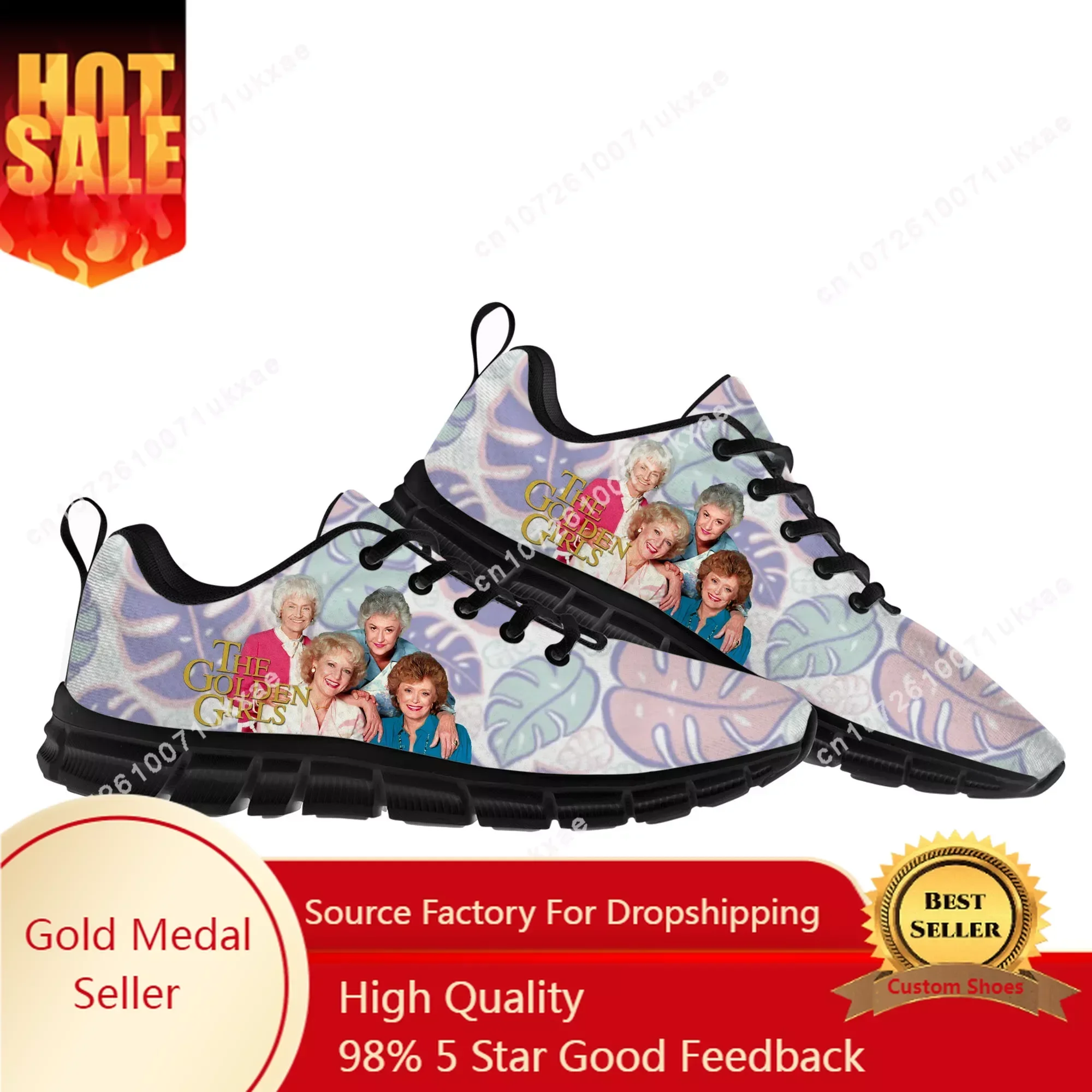 The Golden Girls Sports Shoes Mens Womens Sneakers High Quality Casual Sneaker Couple Custom Shoes
The Golden Girls Sports Shoes Mens Womens Sneakers High Quality Casual Sneaker Couple Custom Shoes