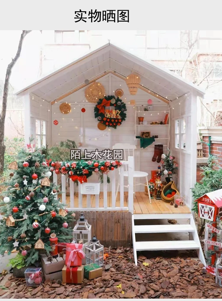 Antiseptic Wood Villa Courtyard Outdoor Garden Sunshade Pavilion Closed Solid Wood House
Antiseptic Wood Villa Courtyard Outdoor Garden Sunshade Pavilion Closed Solid Wood House