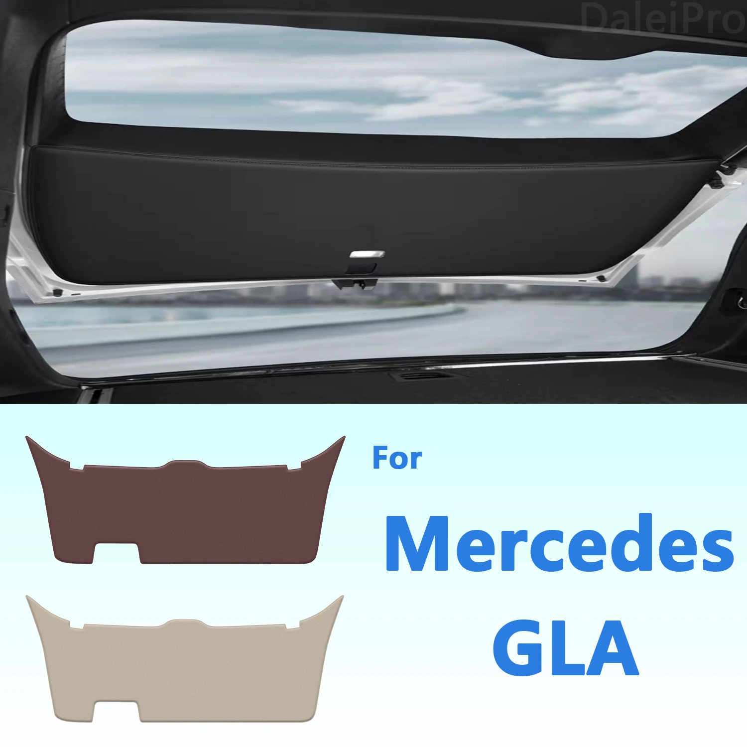 For Mercedes Benz GLA X156 2015-2019 Car Liftgate Scratch Resistant Rear Trunk Protection Cover Anti-kick Leather Decoration Pad
For Mercedes Benz GLA X156 2015-2019 Car Liftgate Scratch Resistant Rear Trunk Protection Cover Anti-kick Leather Decoration Pad