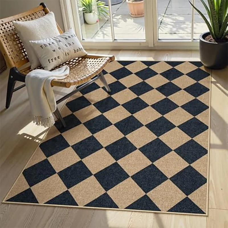 Checkered Easy Jute 2x3 Outdoor Patio Rug, Washable Rugs for Entryway Diamond Indoor Outdoor Living Room Carpet
Checkered Easy Jute 2x3 Outdoor Patio Rug, Washable Rugs for Entryway Diamond Indoor Outdoor Living Room Carpet
