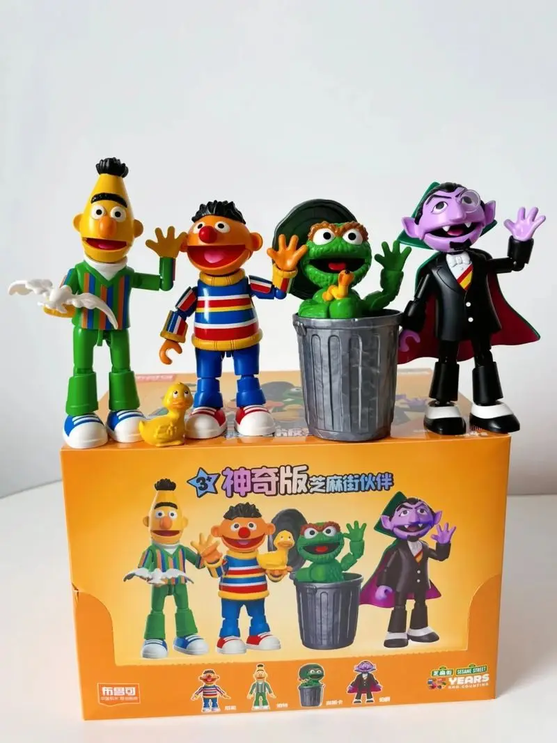 Blokes Toys Action Dolls Ernie Bert Elmo Cookie Monster Big Bird Cartoon Model Assembled Figure Toys Kids Birthday Gift
Blokes Toys Action Dolls Ernie Bert Elmo Cookie Monster Big Bird Cartoon Model Assembled Figure Toys Kids Birthday Gift