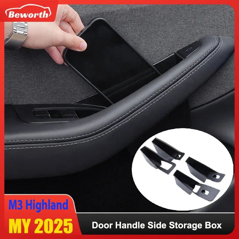 Для Tesla Model Y Juniper 2025 Launch Model 3 Highland 2024, боковой ящик для хранения на дверях, карманный лоток для хранения пассажиров, контейнер
Для Tesla Model Y Juniper 2025 Launch Model 3 Highland 2024, боковой ящик для хранения на дверях, карманный лоток для хранения пассажиров, контейнер