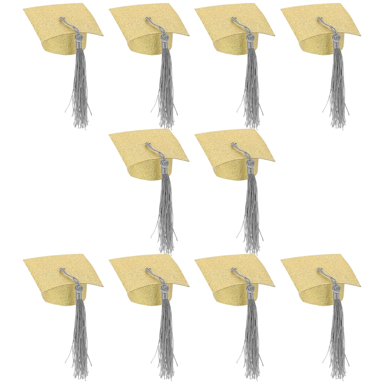 10pcs Graduation Hat Goblet Cover Caps Decorations Accessory Reusable Funny Hat For Party DIY Crafts Elegant
10pcs Graduation Hat Goblet Cover Caps Decorations Accessory Reusable Funny Hat For Party DIY Crafts Elegant