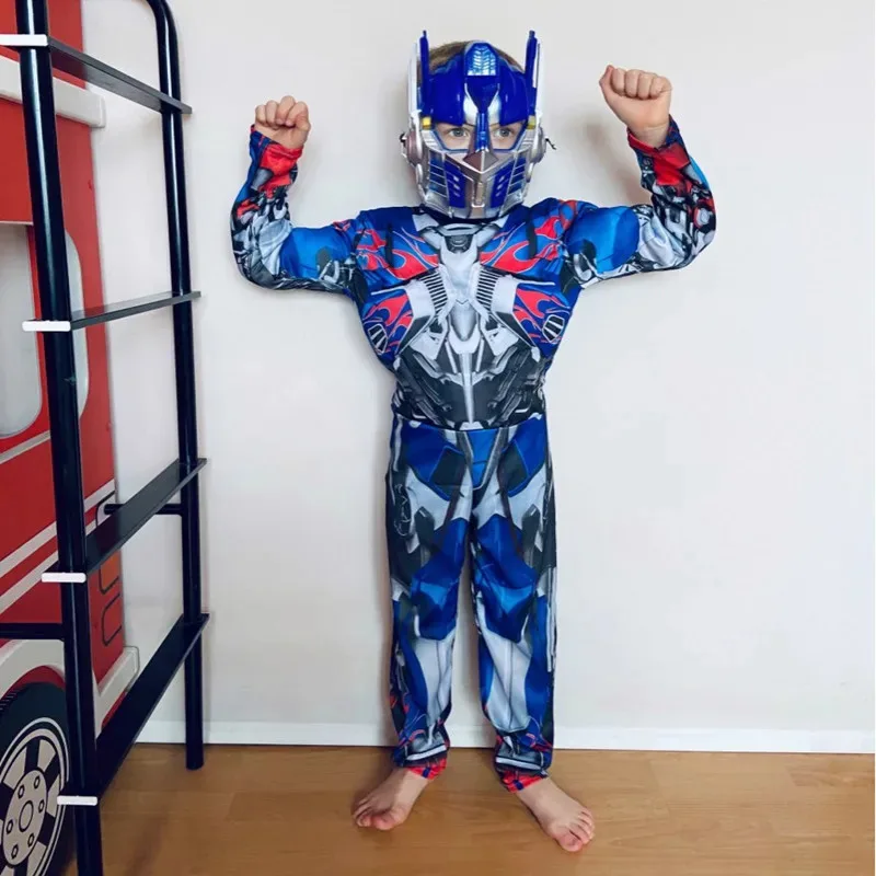 Костюм CyDisguise Optimus Prime, костюмы Muscle Transformer для мальчиков, мягкий комбинезон с персонажами, детский
Костюм CyDisguise Optimus Prime, костюмы Muscle Transformer для мальчиков, мягкий комбинезон с персонажами, детский
