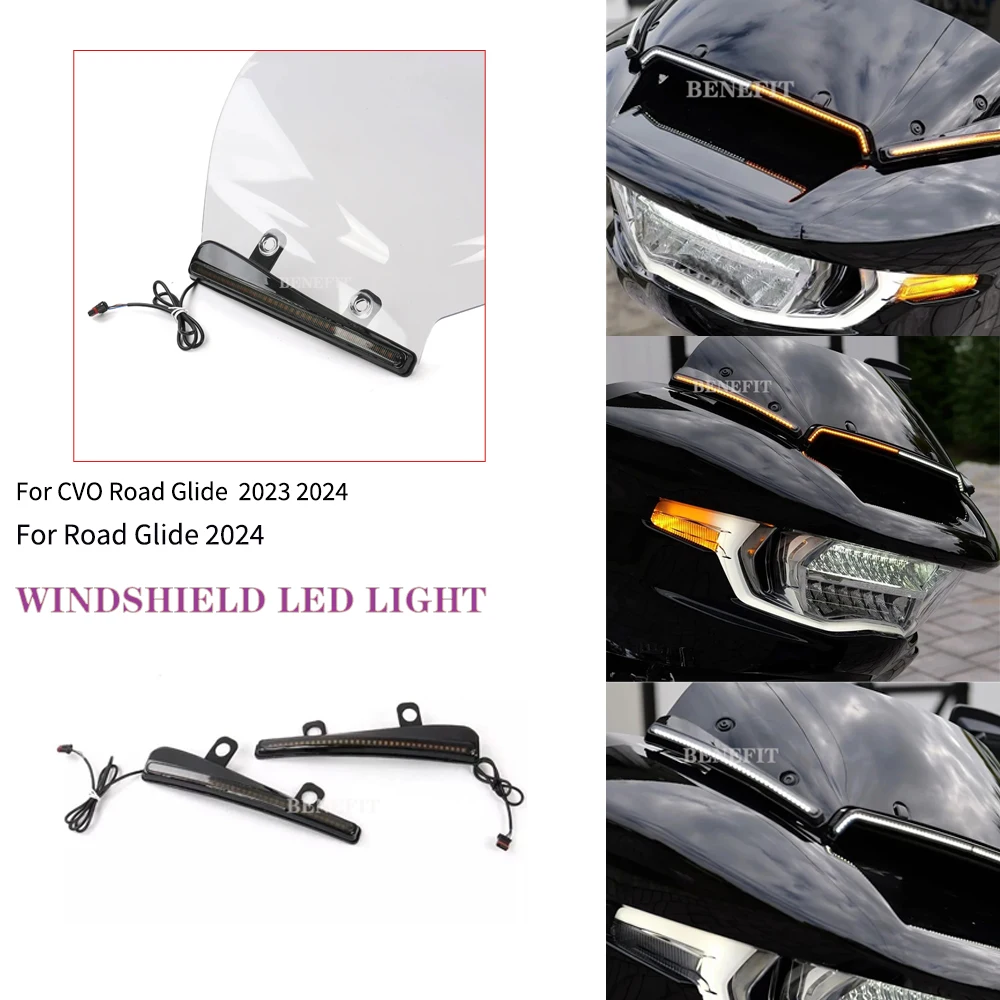 For Harley Road Glide FLTRX FLTRK FLTRU 2015-2023 Motorcycle Side LED Turn Signal Flowing Lights Double flashing Lamps Black
For Harley Road Glide FLTRX FLTRK FLTRU 2015-2023 Motorcycle Side LED Turn Signal Flowing Lights Double flashing Lamps Black