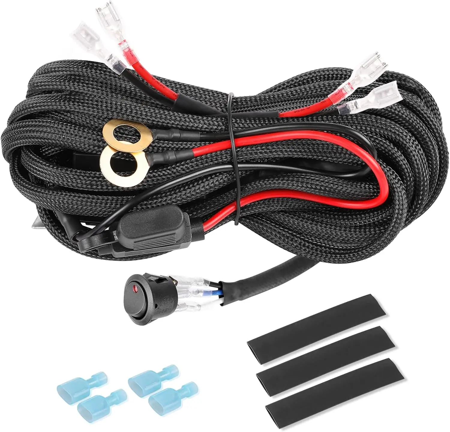 Wiring Harness 2 Lead LED Light Bar Wiring Harness Kit Pod Fog Off Road Light for Truck UTV ATV Boat
Wiring Harness 2 Lead LED Light Bar Wiring Harness Kit Pod Fog Off Road Light for Truck UTV ATV Boat