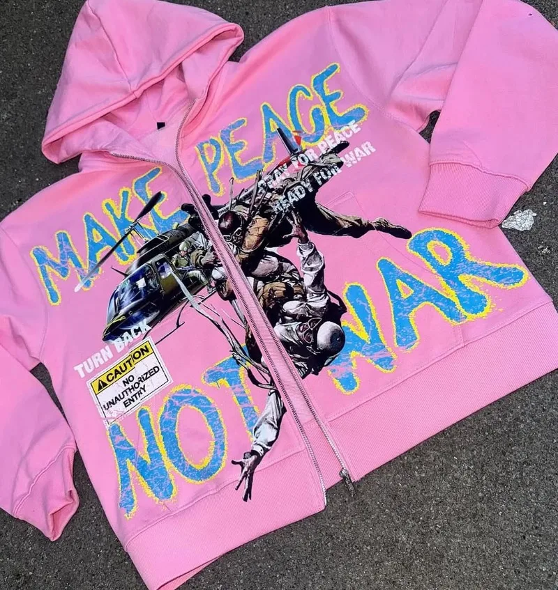 2025 new High street women clothing Y2k jacket Letter anime printed sweatshirt Harajuku Goth fashion oversized zipper hoodie
2025 new High street women clothing Y2k jacket Letter anime printed sweatshirt Harajuku Goth fashion oversized zipper hoodie
